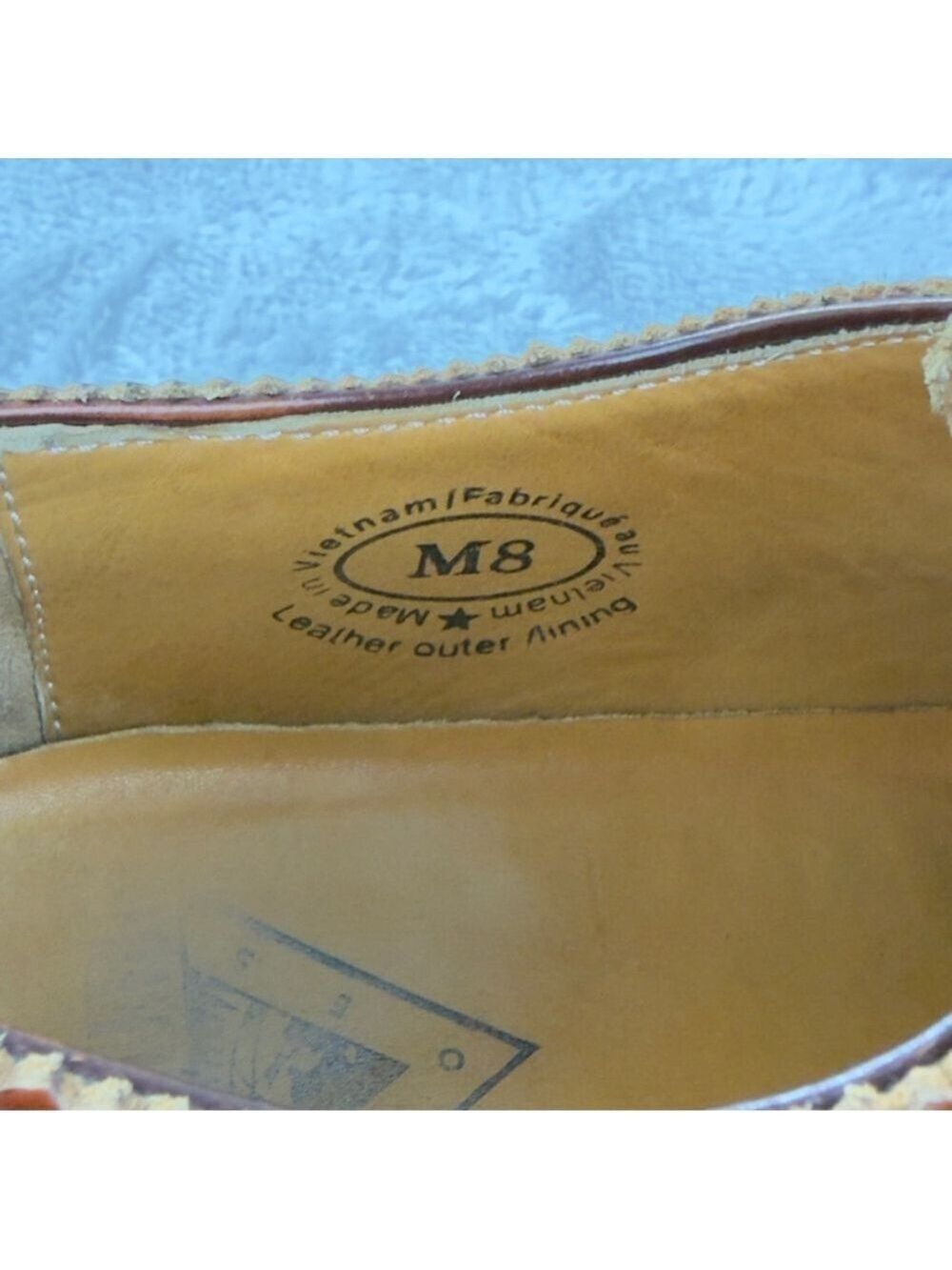 John Fluevog Men's Sz 8 US The Gateways Brandenburg Oxford brogue shoes brown - Picture 2 of 13